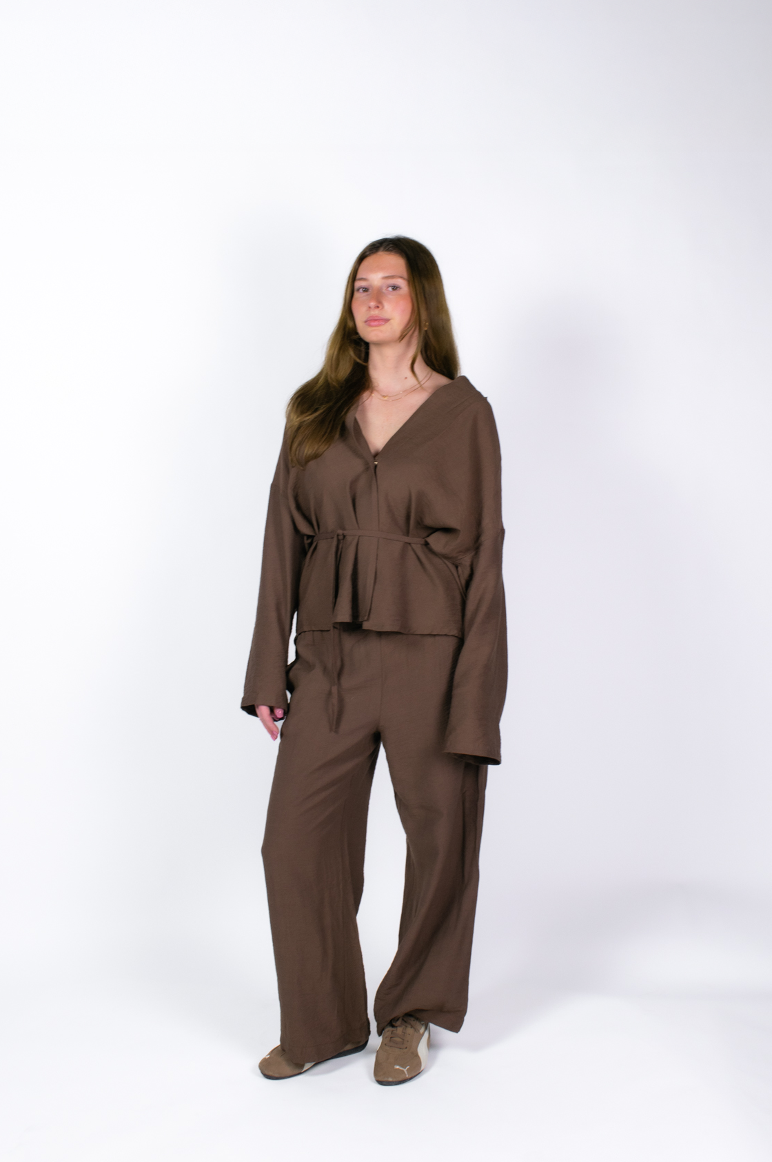 AVA MAPLE TEXTURED PANT