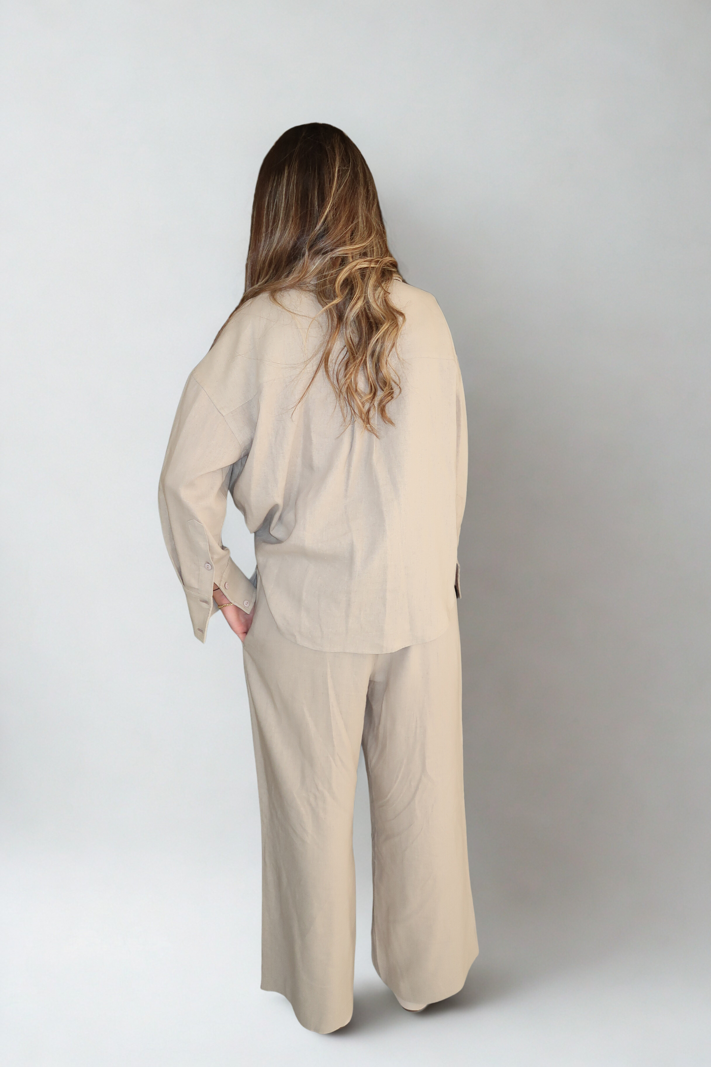 NAYA NATURAL LINEN RELAXED PANT