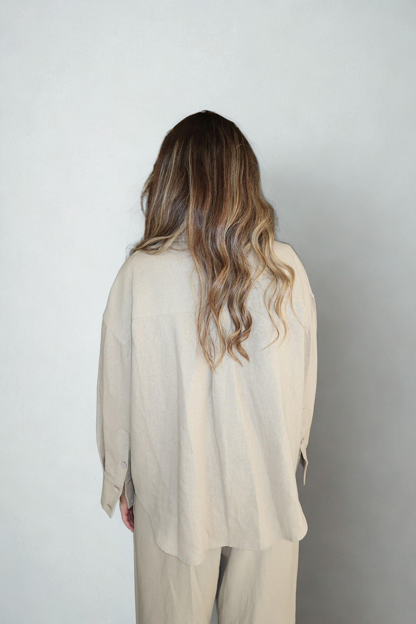 NAYA NATURAL LINEN BLOUSE