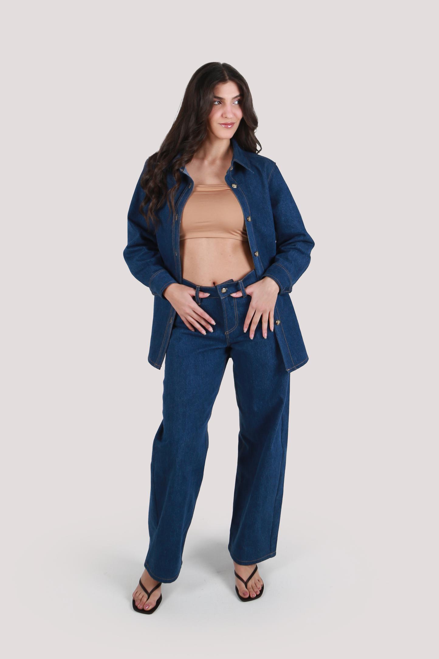 LILY MIDNIGHT DENIM TOPPER