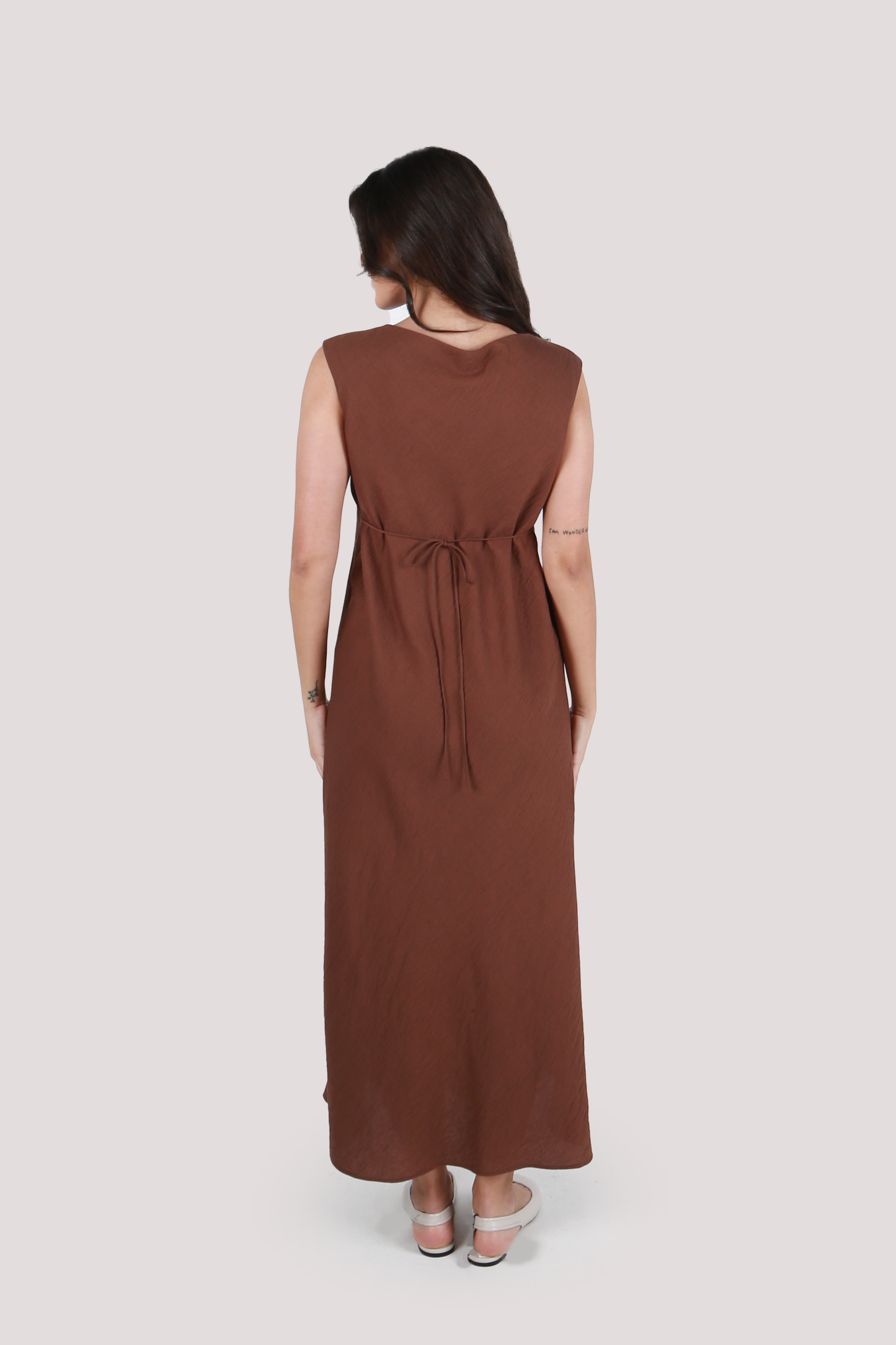 AVA MAPLE TEXTURED DRESS