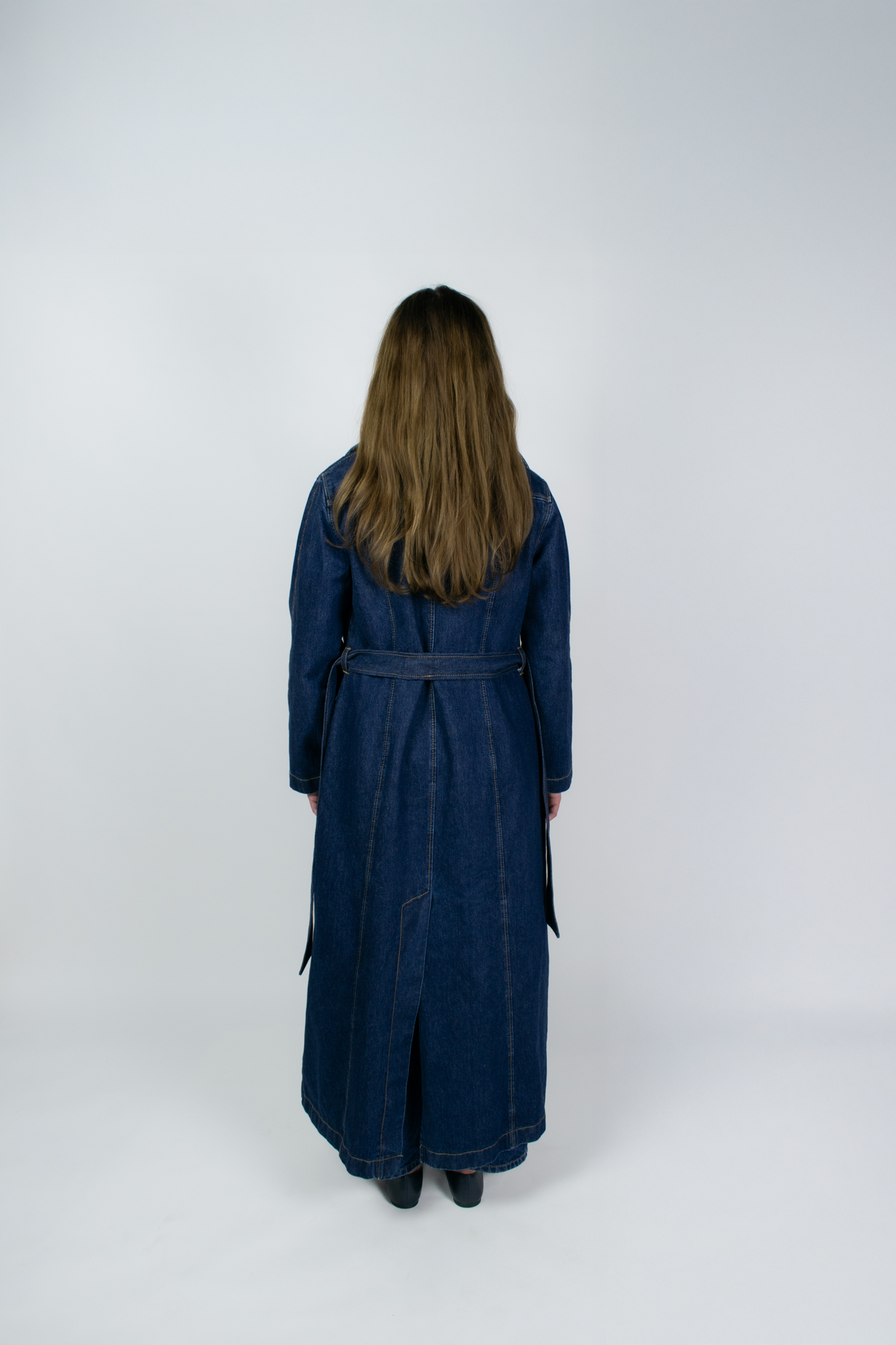 COLE MIDNIGHT DENIM TRENCH COAT